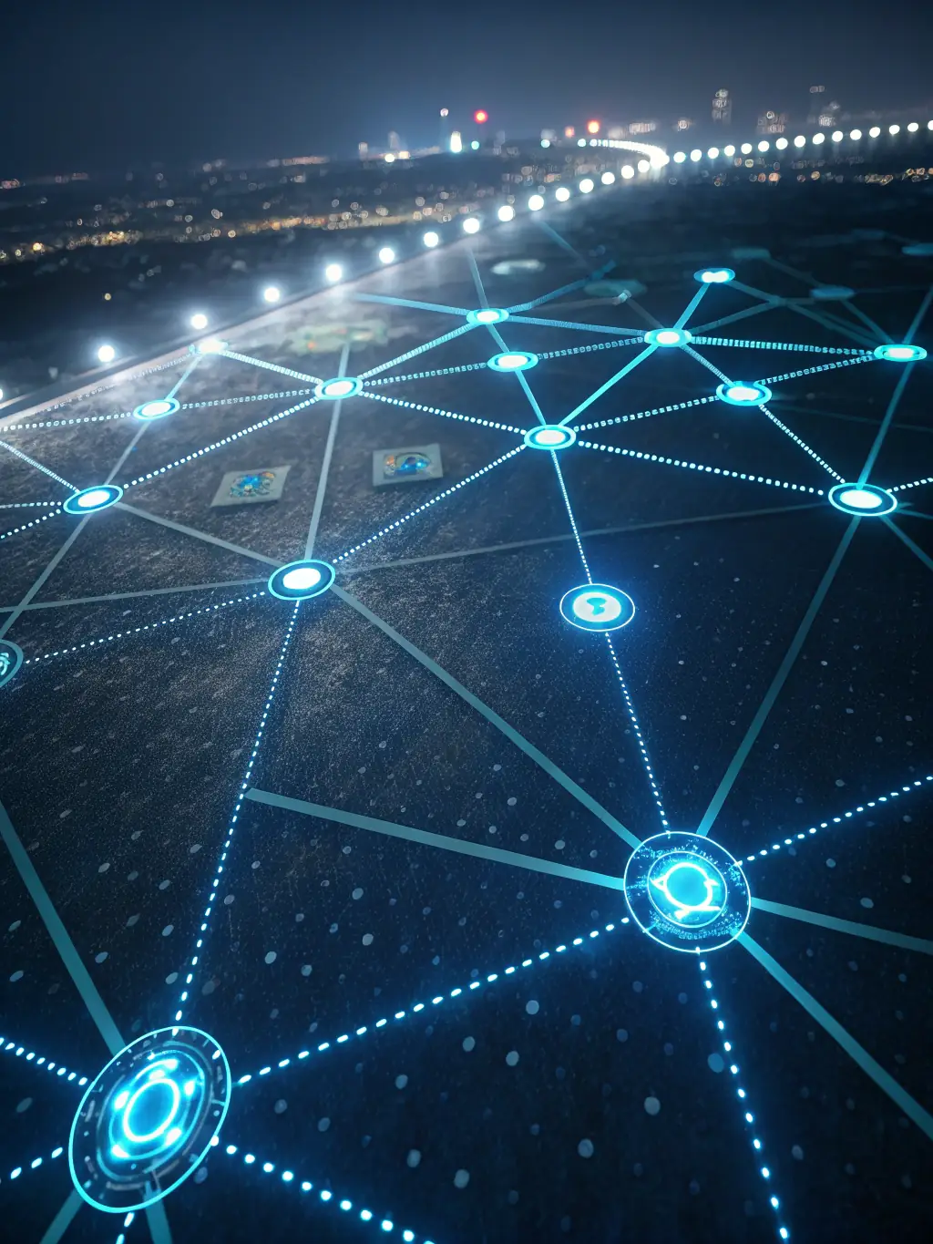 A sleek icon representing process automation, showing interconnected nodes and flowing data, set against a clean, modern background.